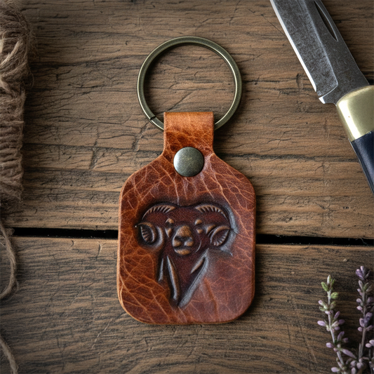 Blackie Head Keyring